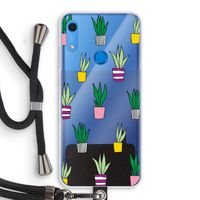 Sanseveria: Huawei Y6s Transparant Hoesje met koord Sanseveria: Huawei Y6s Transparant Hoesje met koord