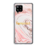 Feminist: Samsung Galaxy A42 5G Transparant Hoesje