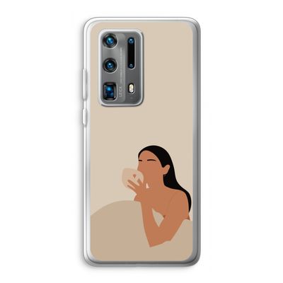Fresh coffee: Huawei P40 Pro Plus Transparant Hoesje