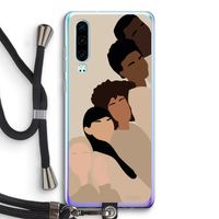 Sweet creatures: Huawei P30 Transparant Hoesje met koord