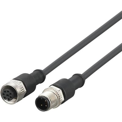 ifm Electronic E12572 Verbindingskabel Aantal polen (sensoren): 4, 8 Stekker, recht, Bus, recht 1 m 1 stuk(s)
