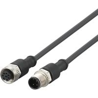 ifm Electronic E12572 Verbindingskabel Aantal polen (sensoren): 4, 8 Stekker, recht, Bus, recht 1 m 1 stuk(s)