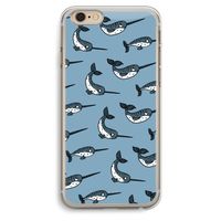 Narwhal: iPhone 6 Plus / 6S Plus Transparant Hoesje