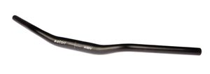 Satori Stuur wien ø31.8/b=640mm, 35° gebogen - mat zwart