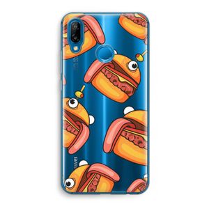 Hamburger: Huawei P20 Lite Transparant Hoesje