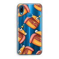 Hamburger: Huawei P20 Lite Transparant Hoesje Hamburger: Huawei P20 Lite Transparant Hoesje