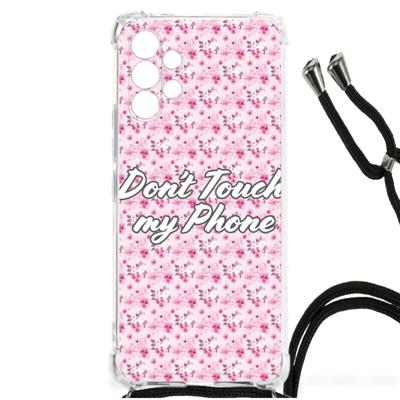 Samsung Galaxy A13 4G Anti Shock Case Flowers Pink DTMP Samsung Galaxy A13 4G Anti Shock Case Flowers Pink DTMP