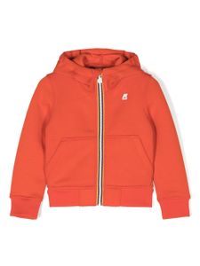 K Way Kids hoodie à logo appliqué - Orange