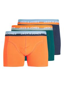 Jack & Jones Junior Jack & Jones Junior Boxershorts Jongens JACALEX 3-Pack Oranje