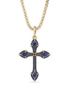 David Yurman pendentif Gothic Cross en or 18ct (36,5 mm)