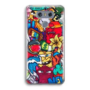 No Rules: LG G6 Transparant Hoesje