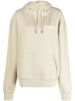 Jacquemus hoodie en coton biologique à logo imprimé - Vert - thumbnail