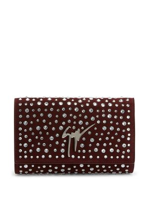 Giuseppe Zanotti pochette Cleopatra Diamond - Rouge