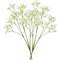 Kunstbloem Gipskruid - 2x - 68 cm - wit - losse tak - kunst zijdebloem - Gypsophila