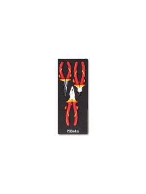 Beta Soepele voorgevormde inzetbakken met assortiment gereedschap M135 - 024500135