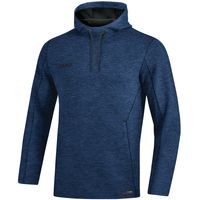 JAKO 6729 Sweater Met Kap Premium Basics  - Marine Gemeleerd - 34 - thumbnail
