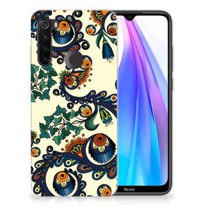 Siliconen Hoesje Xiaomi Redmi Note 8T Barok Flower