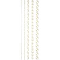 Vivi Gade Halve plakparels, afm 2-8 mm, wit, 140 stuk/ 1 doos