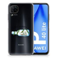 Huawei P40 Lite Telefoonhoesje met Naam Boho Bottle