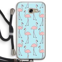 Anything Flamingoes: Samsung Galaxy A5 (2017) Transparant Hoesje met koord