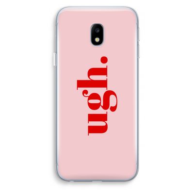 Ugh: Samsung Galaxy J3 (2017) Transparant Hoesje