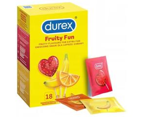 Durex Fruity Fun Condooms Met Smaak 18 stuks