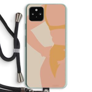 Bikini body: Pixel 5a 5G Transparant Hoesje met koord