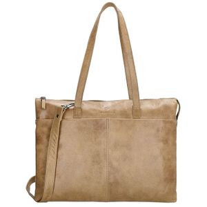 Micmacbags Laptoptas 15.6&apos;&apos; Porto Taupe