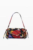 Middelgrote tas met print - MATERIAL FINISHES - U