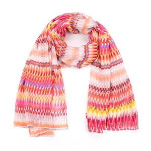Sunset Fashion - Roze Sjaal stift - Maat One Size