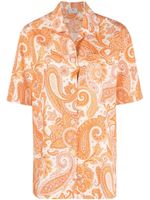 ETRO chemise boutonnée à imprimé cachemire - Orange