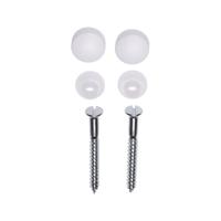 Plieger Closetschroeven set Wit