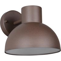 LED Tuinverlichting - Wandlamp Buitenlamp - Trion Beele - E27 Fitting - Rond - IP44 - Roestkleur - Aluminium