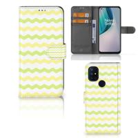 OnePlus Nord N10 | Telefoon Hoesje | Waves Yellow