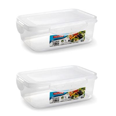 Plasticforte Vershoudbakje vriezer en magnetron - 8x - 800 ml - kunststof