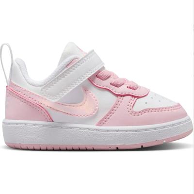 Baby's Sportschoenen Nike COURT BOROUGH DV5458 105 Wit - Maat: 21