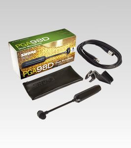 Shure PGA98D Zwart Microfoon voor podiumpresentaties