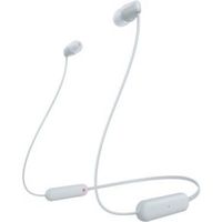 Sony WI-C100 In-ear Draadloos Wit