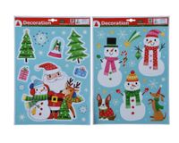 Sticker pvc l41b29h0.1 cm a2 I kerst - Decoris