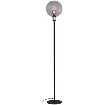 Masterlight Glazen vloerlampLazise 2 zwart met goud - 1942-05-02-130-25