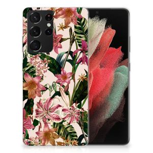 Samsung Galaxy S21 Ultra TPU Case Flowers