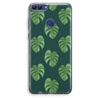 Monstera leaves: Huawei P Smart (2018) Transparant Hoesje