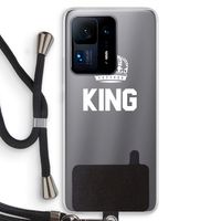 King zwart: Xiaomi Mi Mix 4 Transparant Hoesje met koord