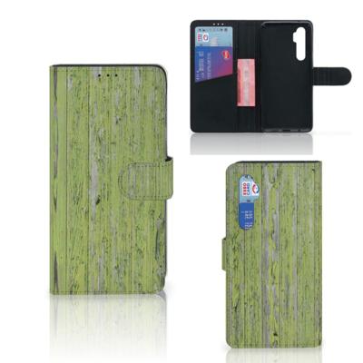 Xiaomi Mi Note 10 Lite | Book Style Case | Green Wood