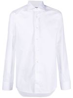 Canali chemise à boutonnière - Blanc