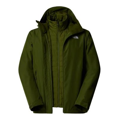 The North Face Carto Mono Triclimate Hooded 3 in 1 jas Heren Woodland Green M