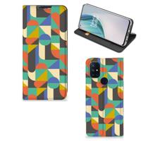 OnePlus Nord N10 5G | Hoesje met Magneet | Funky Retro