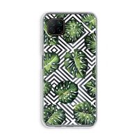 Geometrische jungle: Huawei P40 Lite Transparant Hoesje