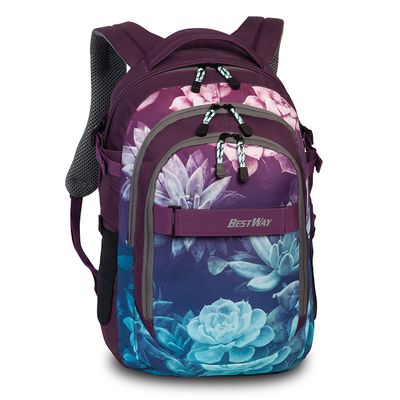 Bestway Rugzak Evolution Air 15&apos;&apos; Floral Paars/Blauw