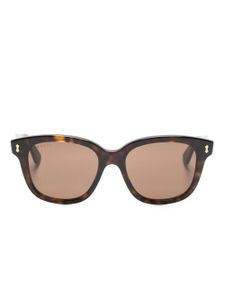 Gucci Eyewear lunettes de soleil GG1264S à monture carrée - Marron